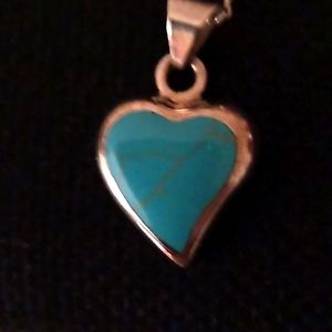 STERLING Silver heart necklace